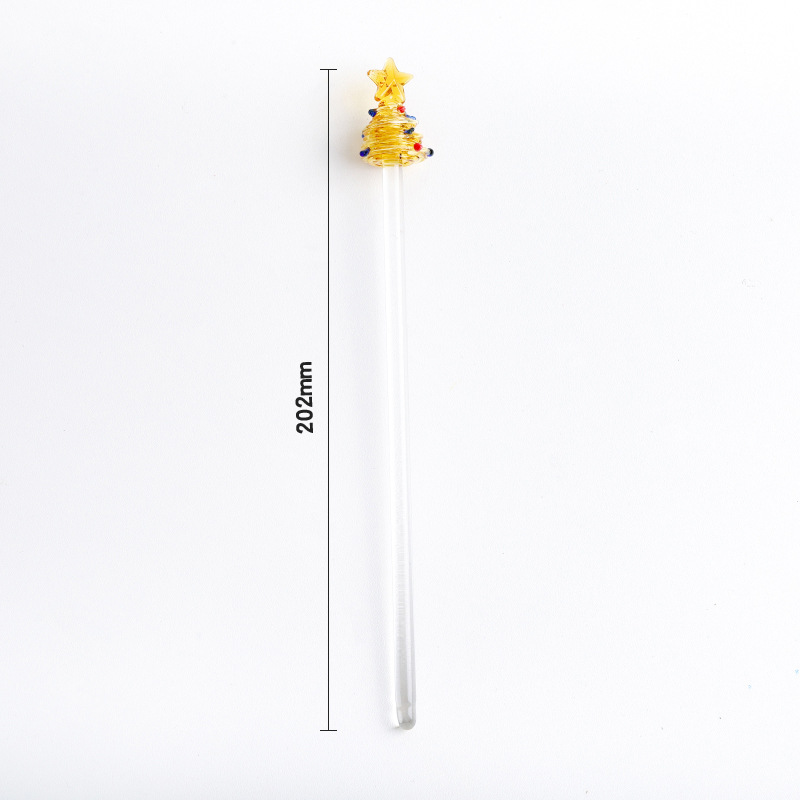 6:Christmas stirring stick no. 6 (gold)