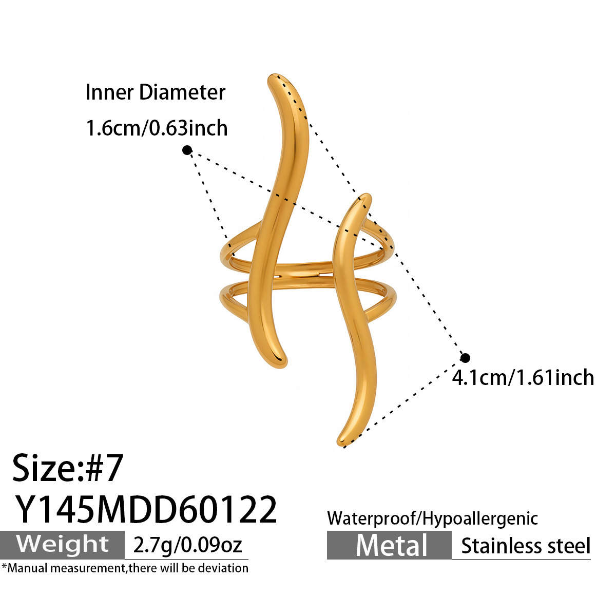 1:Y145- Gold Ring