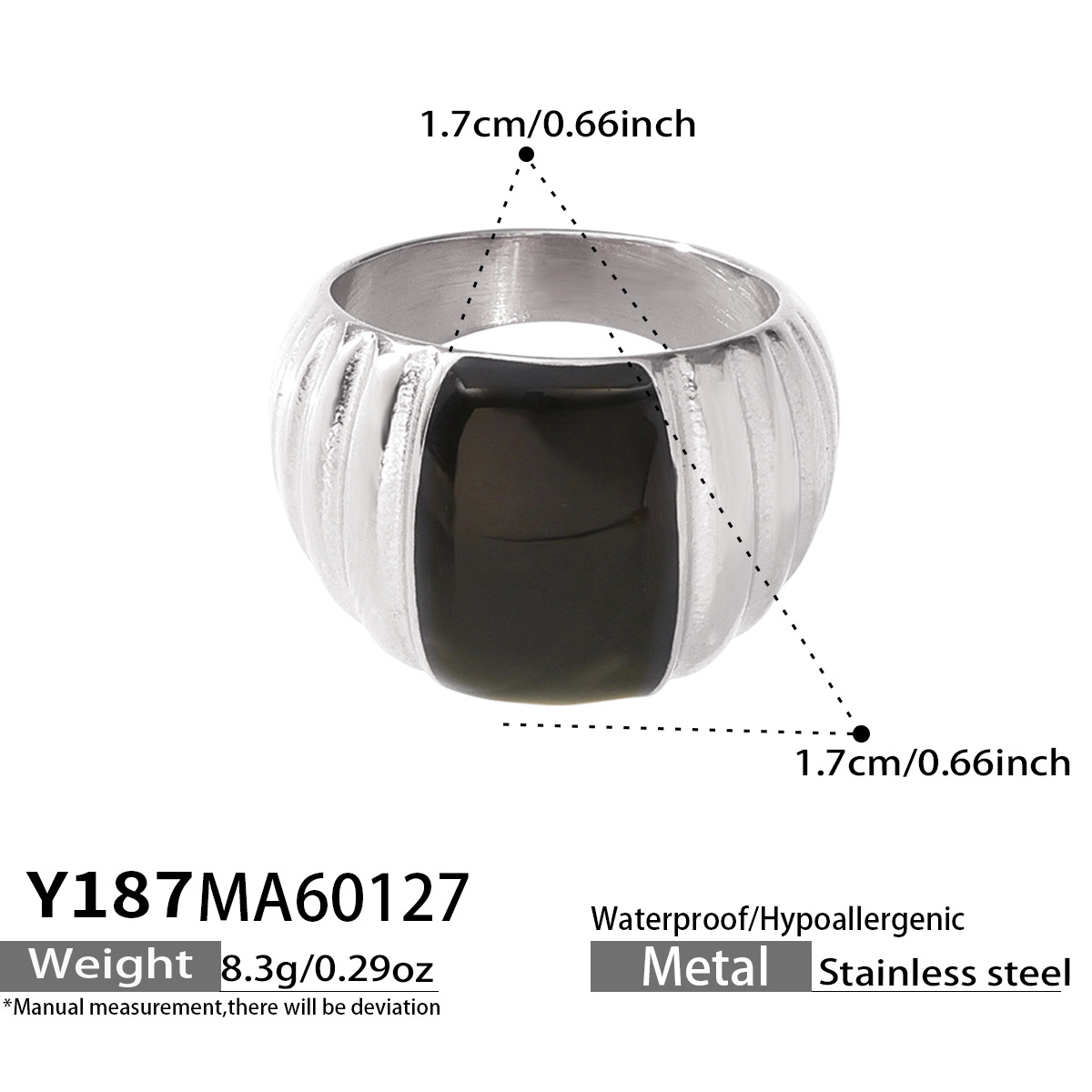 Steel Ring - US Size #6