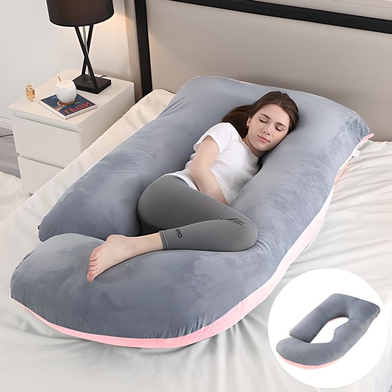 Velvet light gray pink double spell