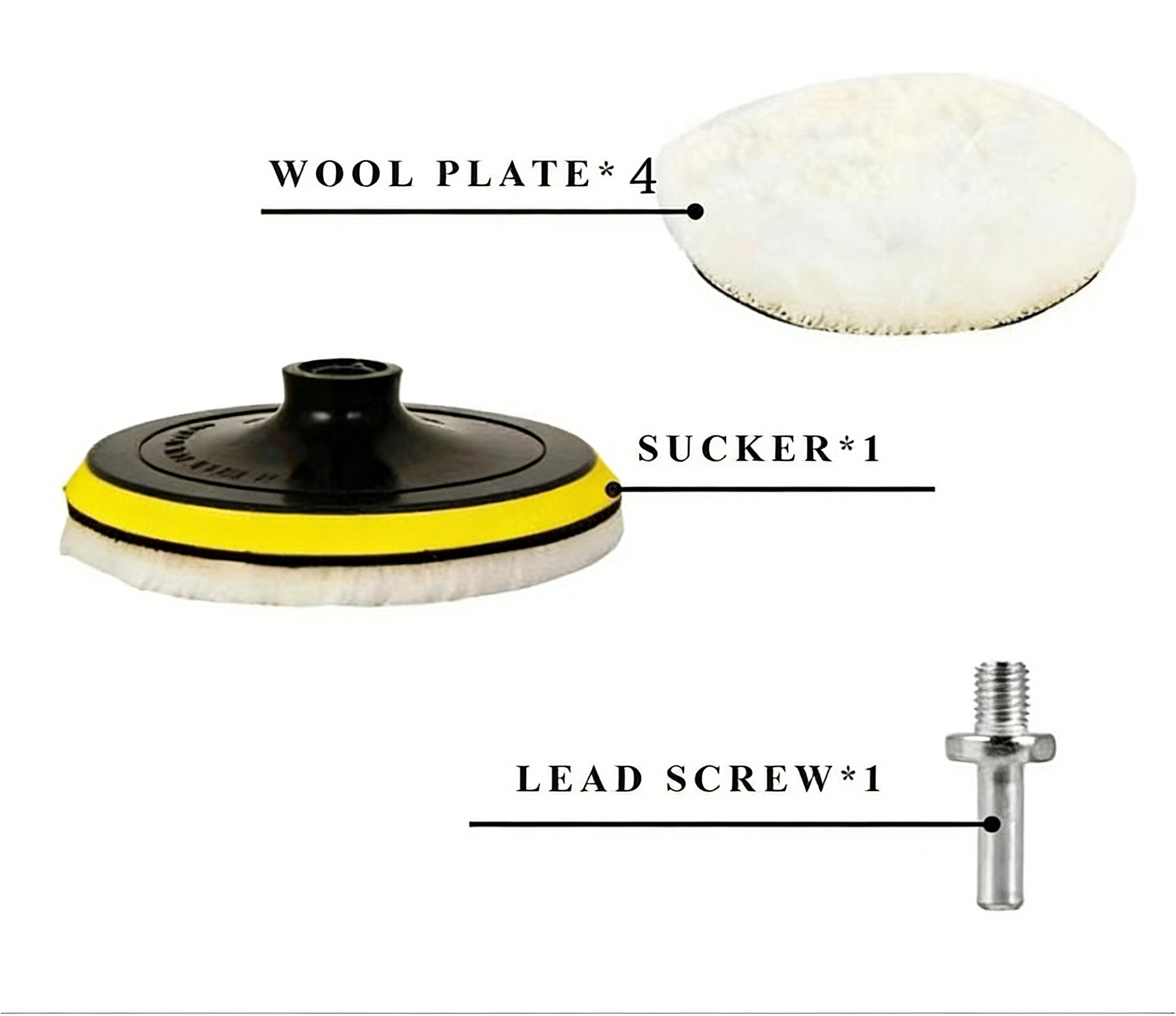 5 inch 125mm six-piece set