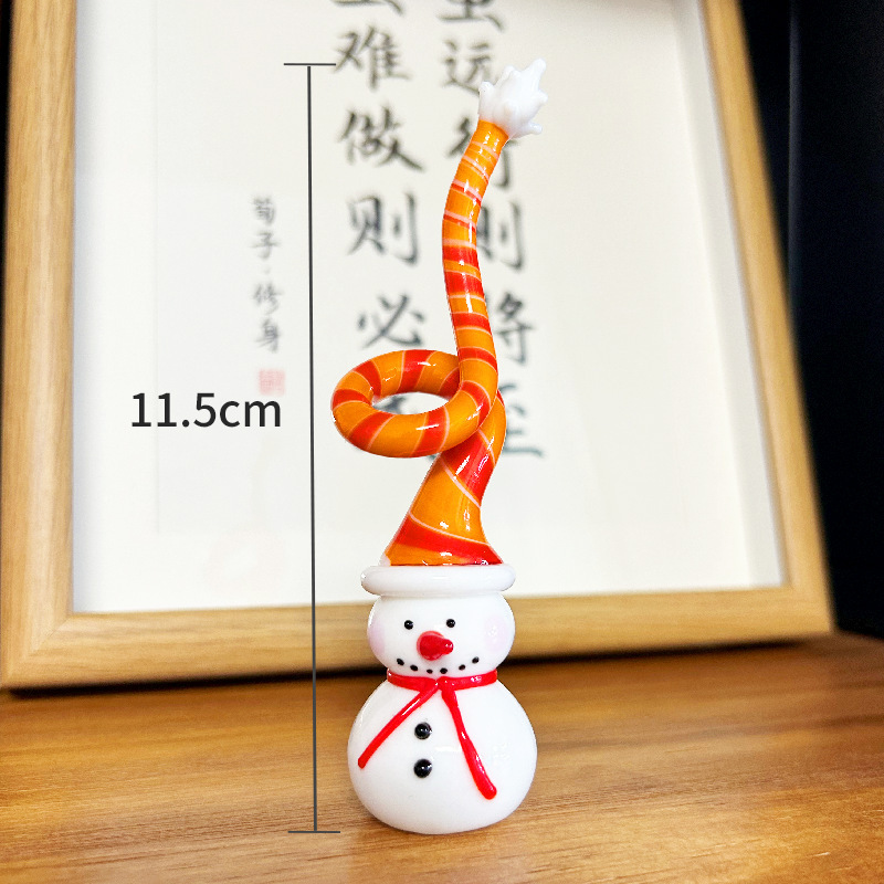 26:Christmas hat snowman