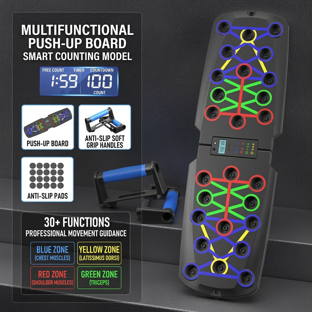 30-hole folding counting model (rubber-coated handle)