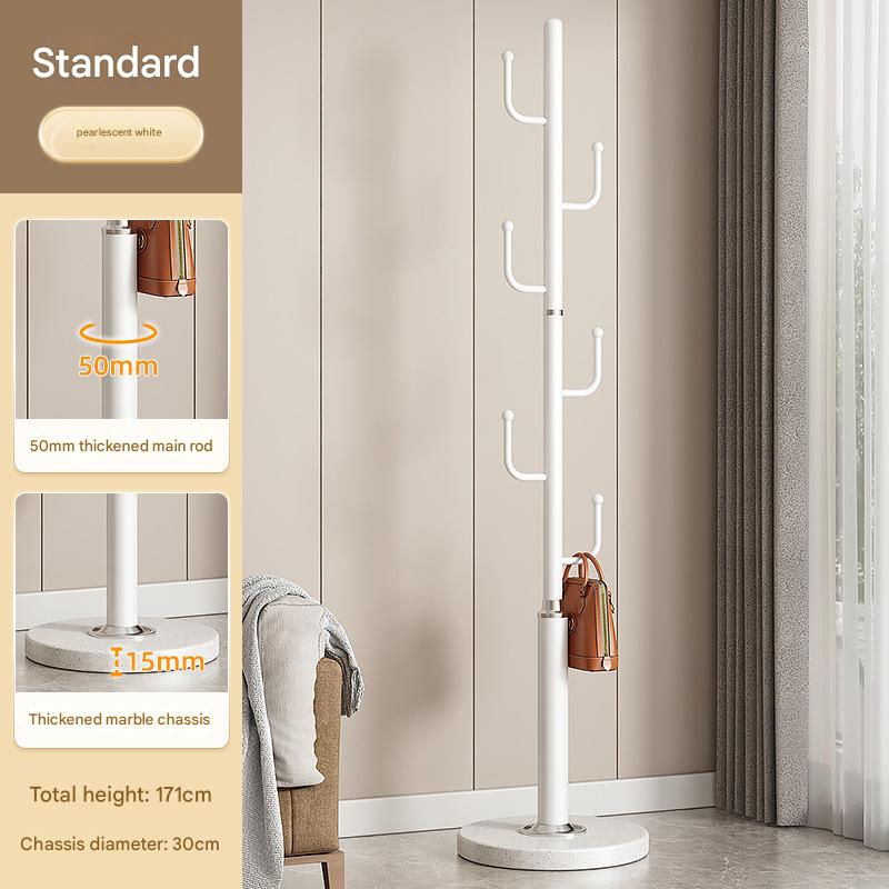 Pearl White-30CM widened marble plate