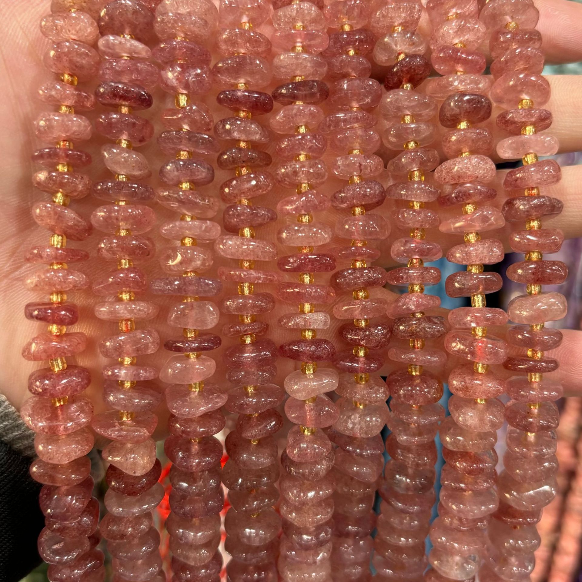 8 Strawberry Quartz