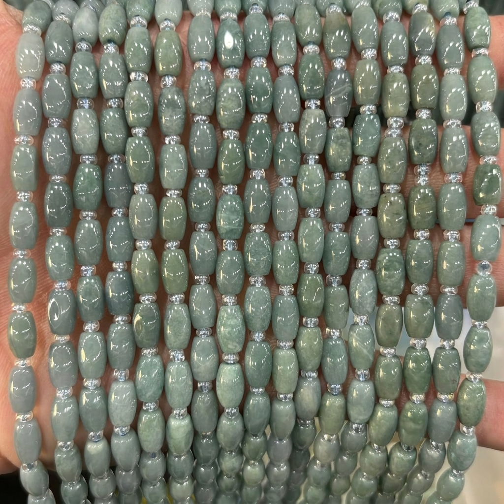 4:5x8mm rice beads (about 37 pieces)