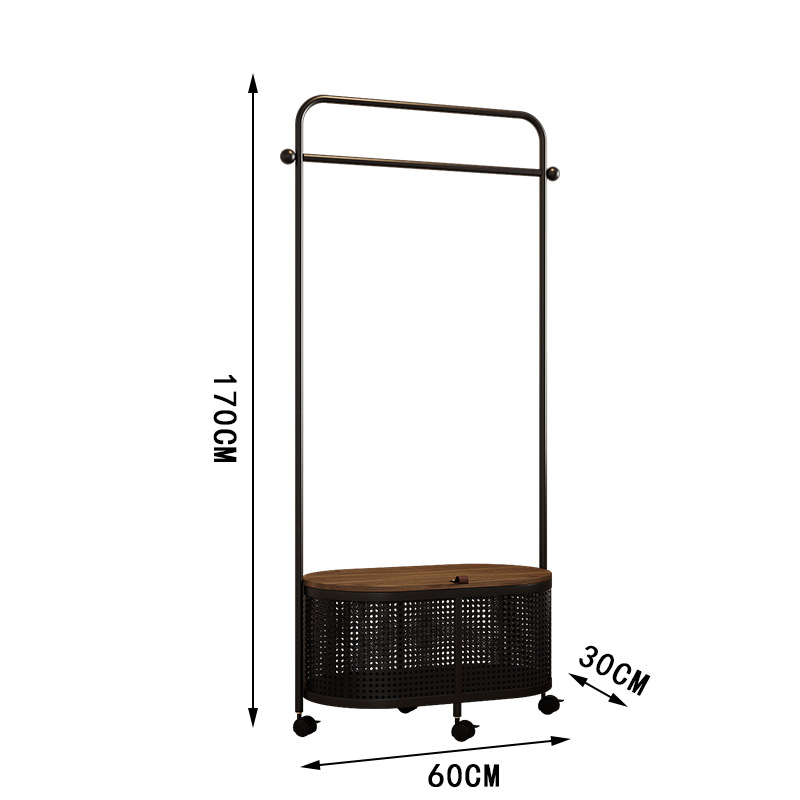 matt black rattan flat head (long 60 high 170)