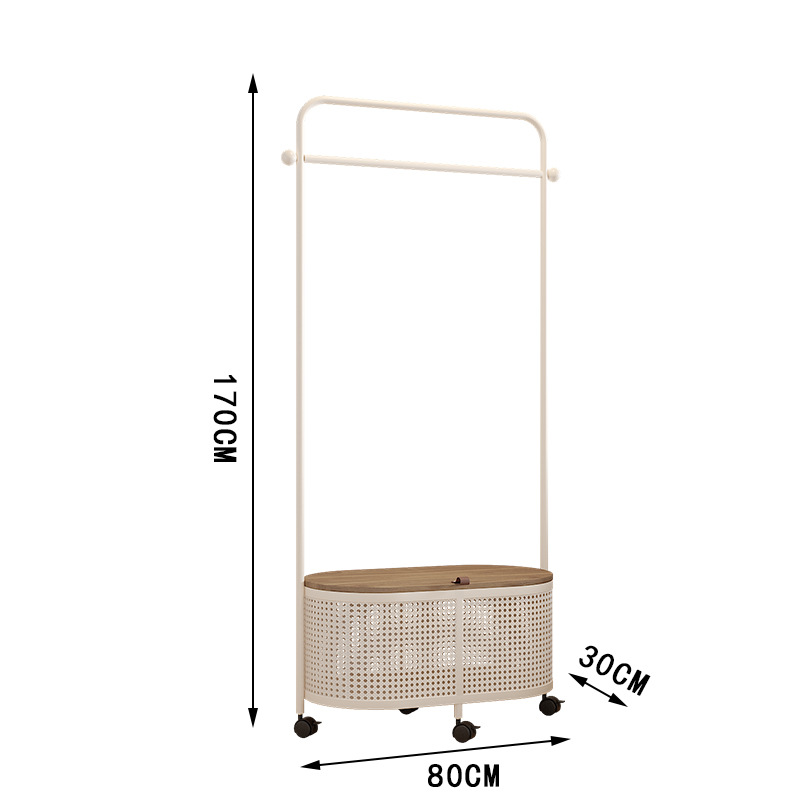 creamy-white rattan flat head (length 80 high 170)