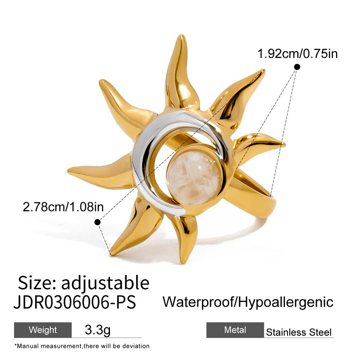 5:5 finger ring