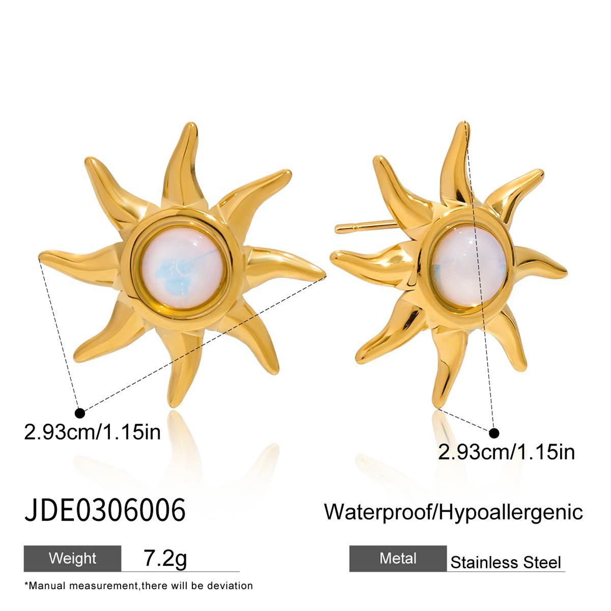 7:7 earring