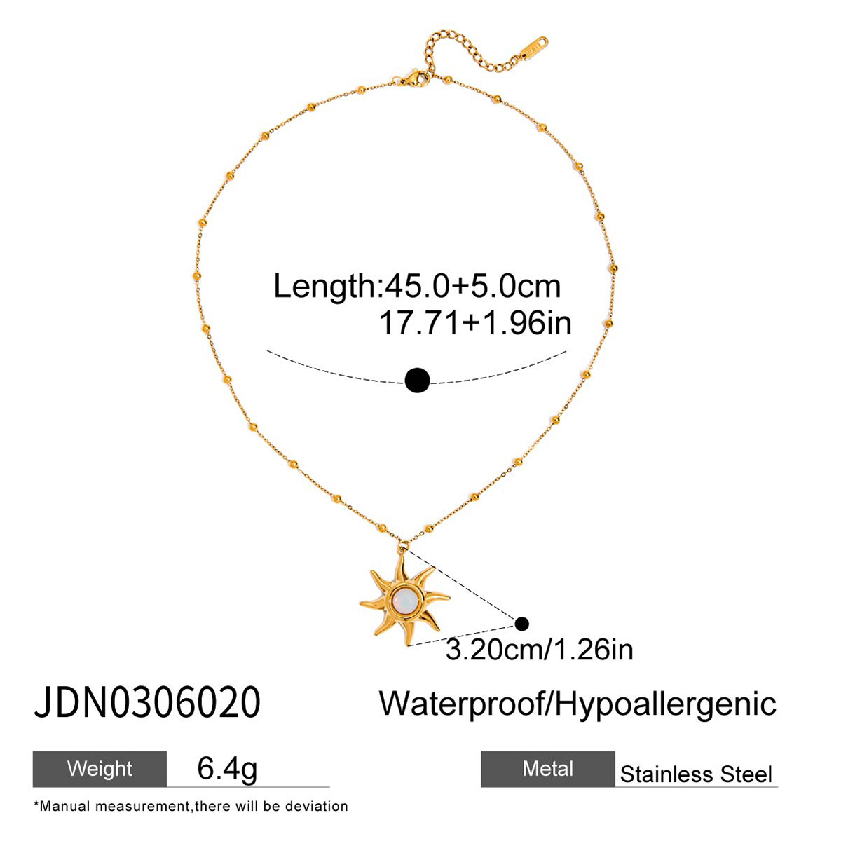 9:9 necklace