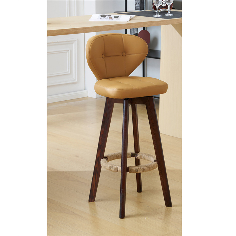 dark frame-caramel brown Scratch-Resistant Fabric