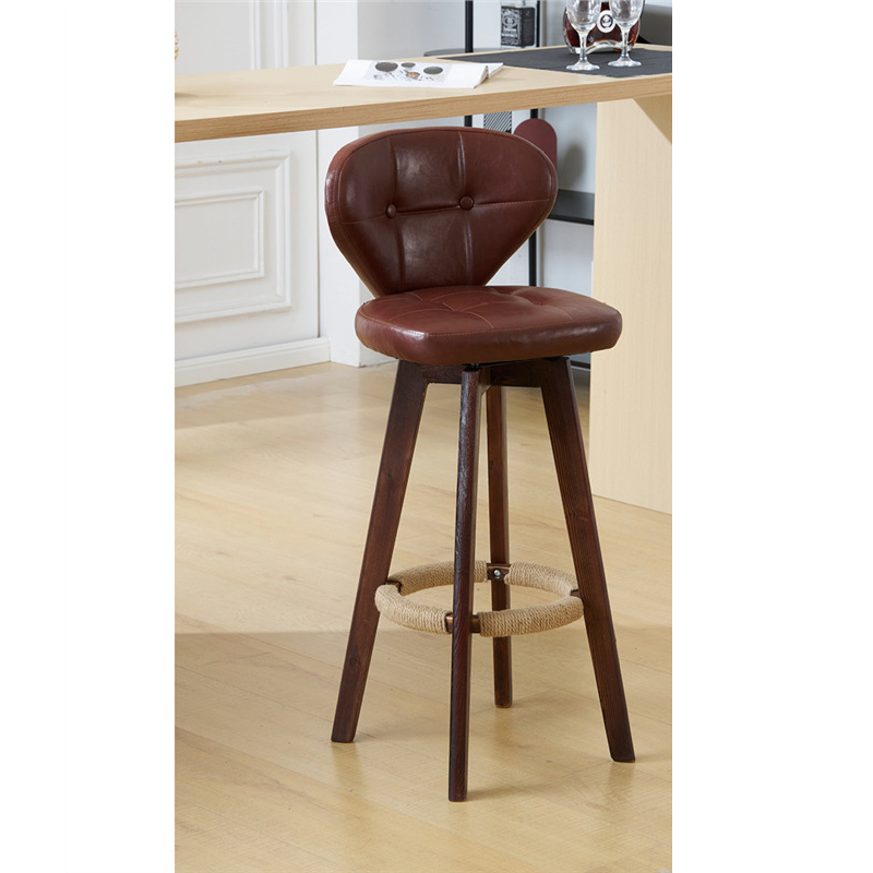 dark frame-brown waxed leather