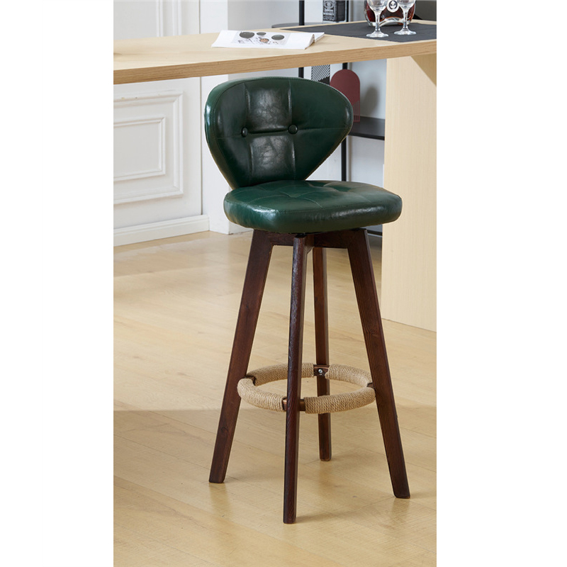 dark frame-dark green oil wax leather