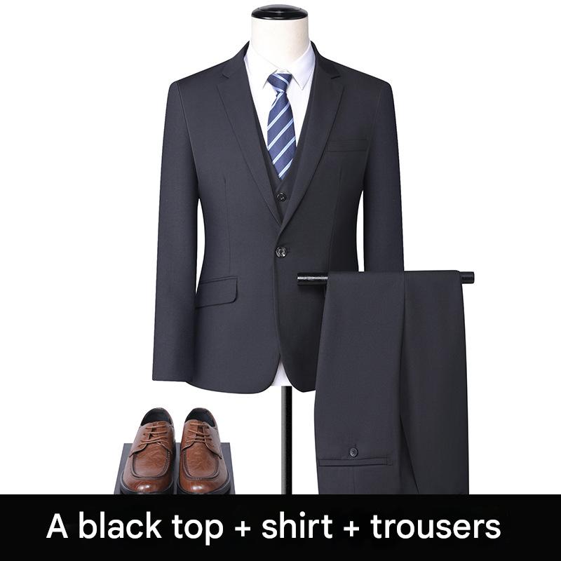 [Men's 1 button Black] suit   shirt   suit pants