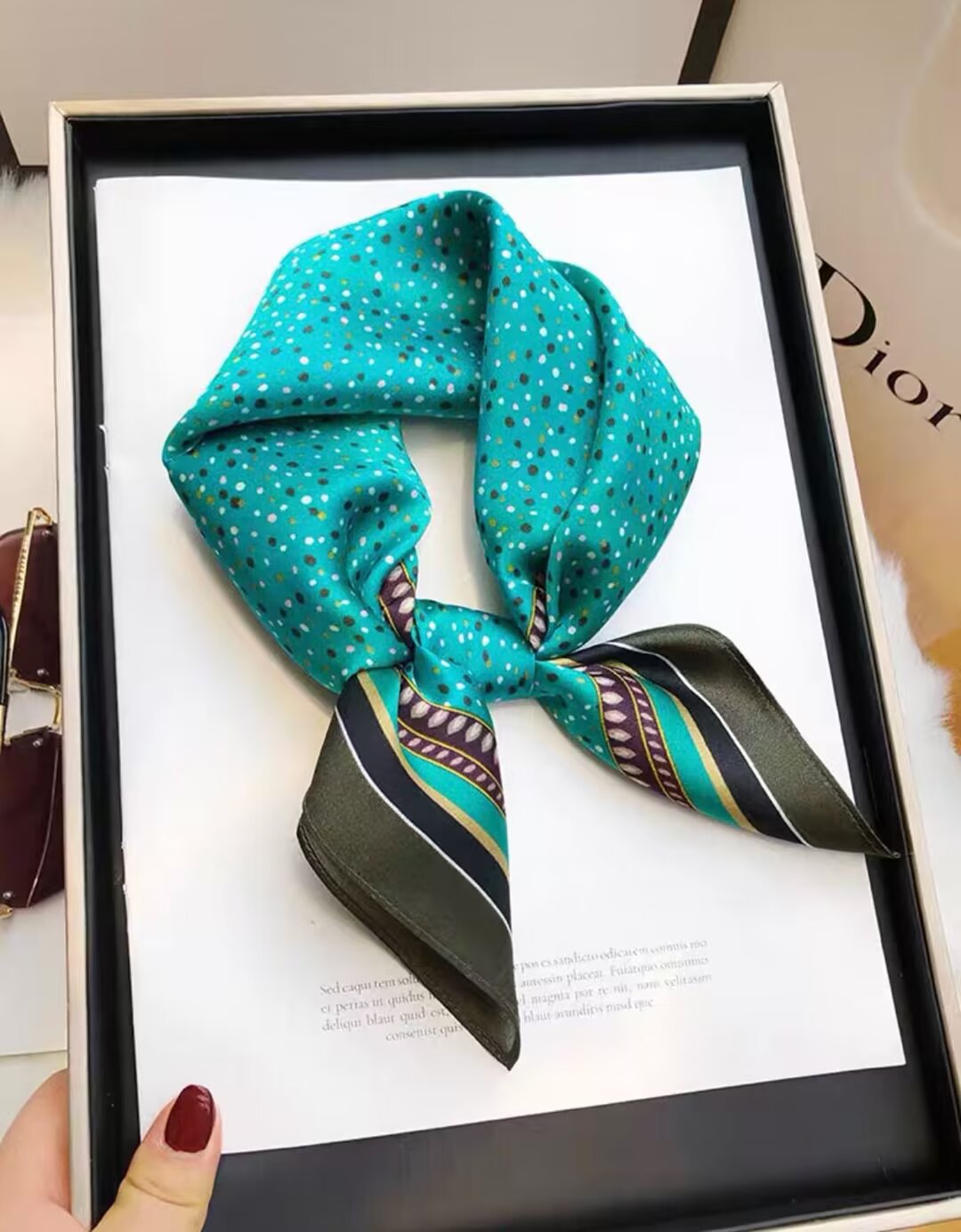 Wave point exotic weave