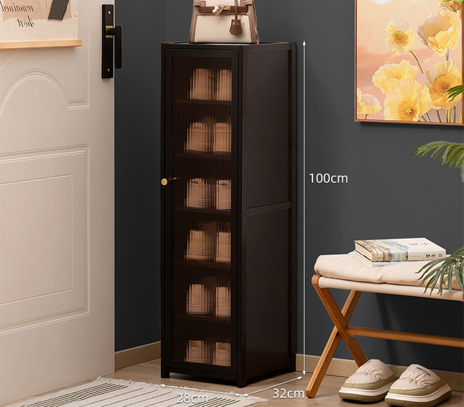 [coffee color changhong door] black - seven layers 28 long