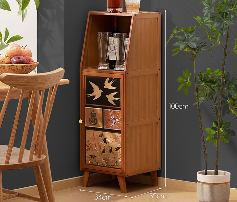 brown-single door 34 long