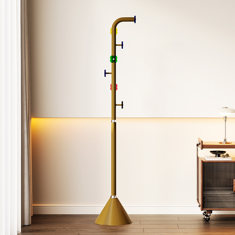 Stable metal base light luxury gold