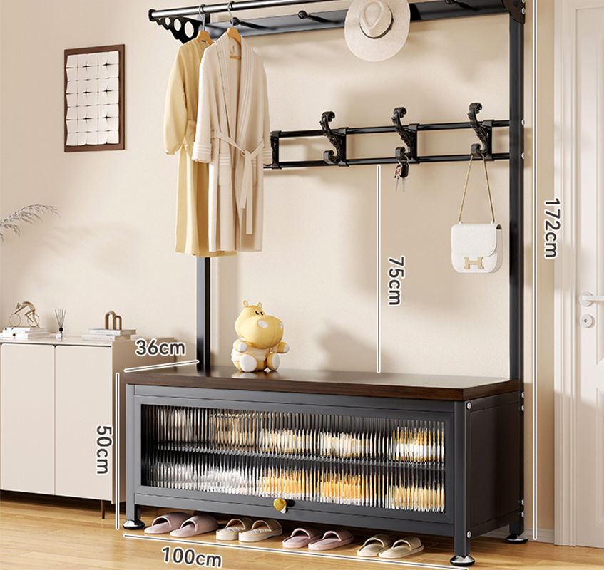 100cm black frame   black walnut pattern board