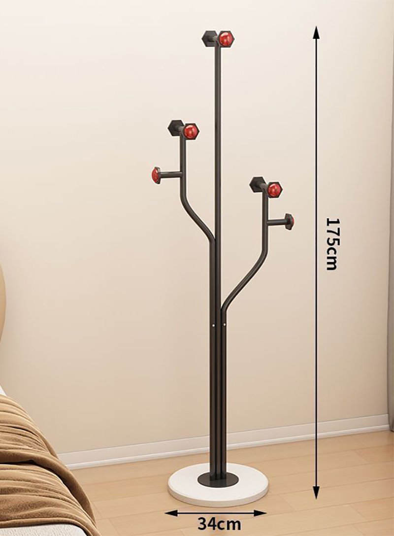 Black Branch-Marble Base