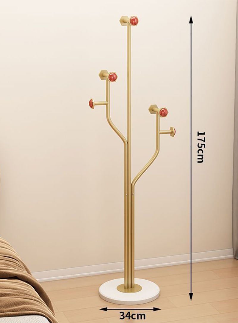 Golden Branch-Marble Base