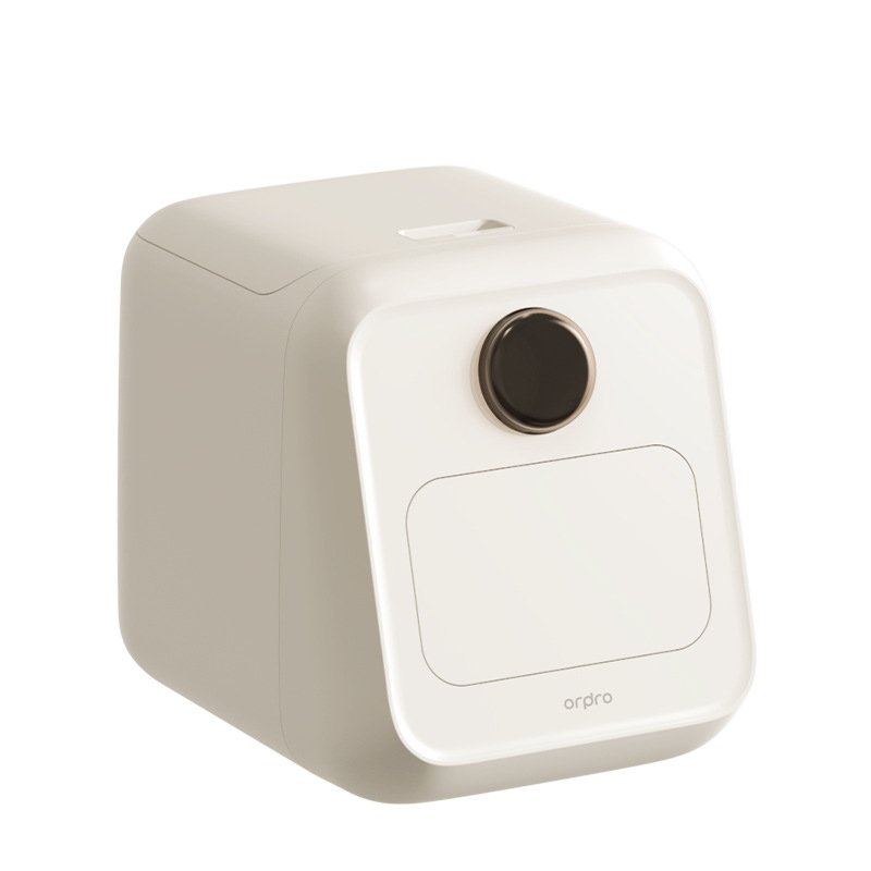 1c12003-cw self-opening rice bucket-cream color
