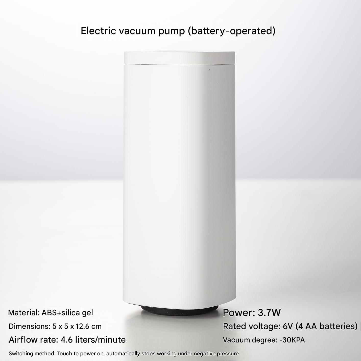 Battery type electric air pump 5x5x12.6cm