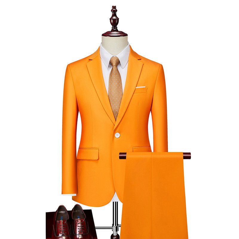 orange two piece