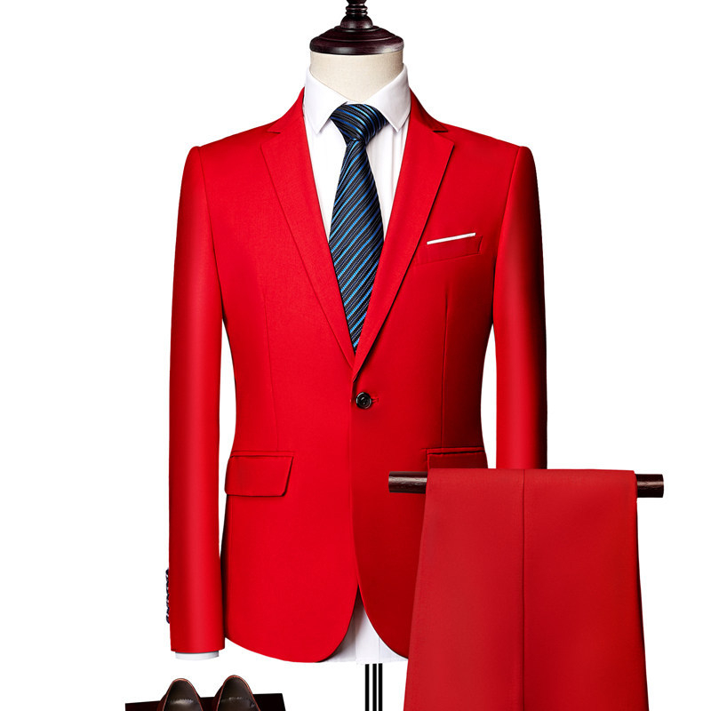 red two piece
