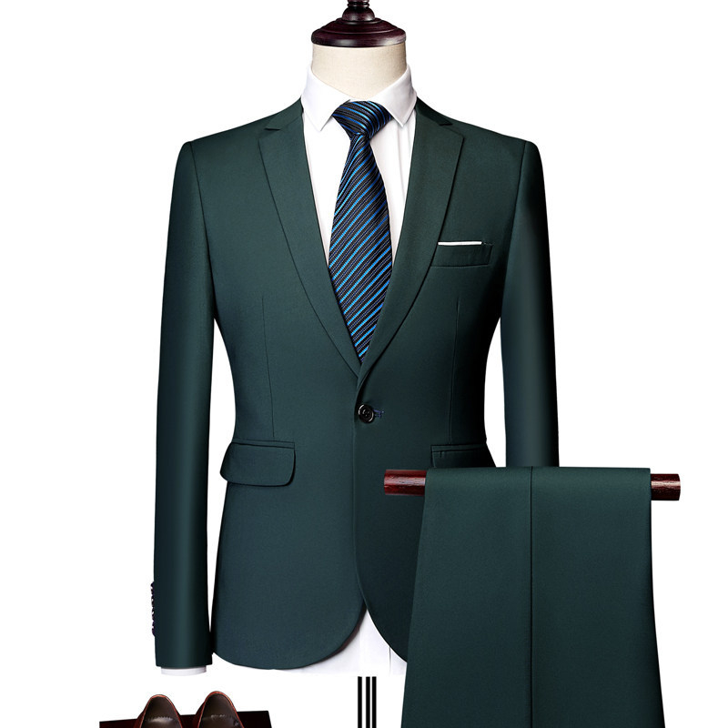 dark green two piece