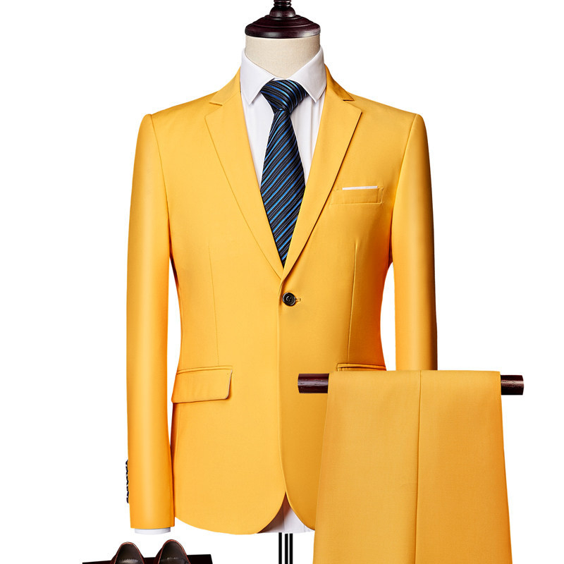 yellow two piece