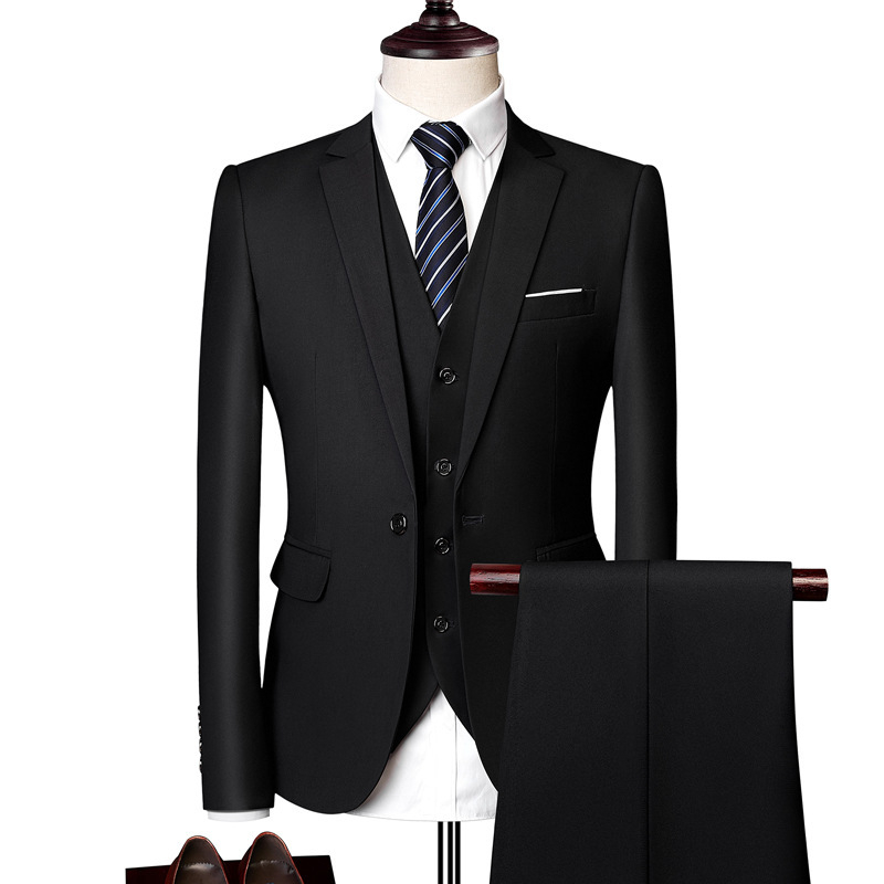 black three piece