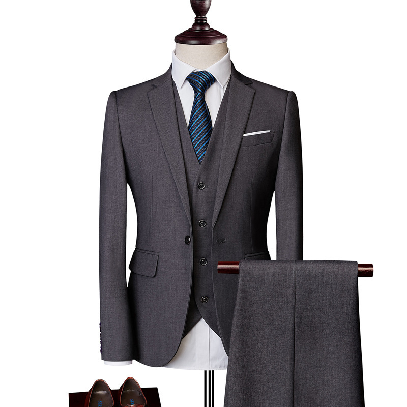 gray three piece