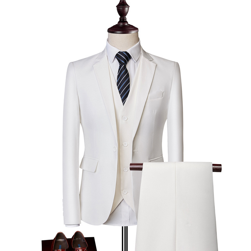 white three piece