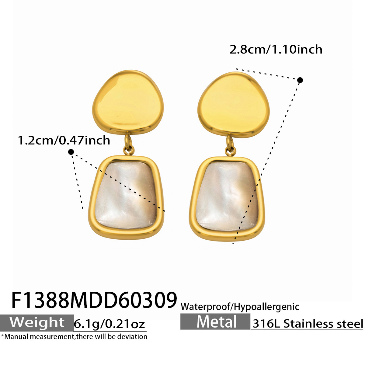 1:gold color plated