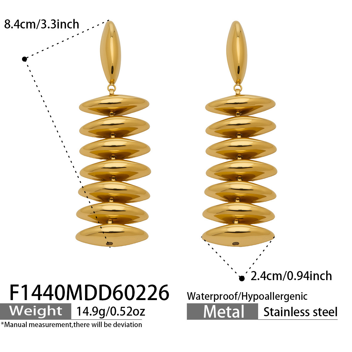 1:gold color plated