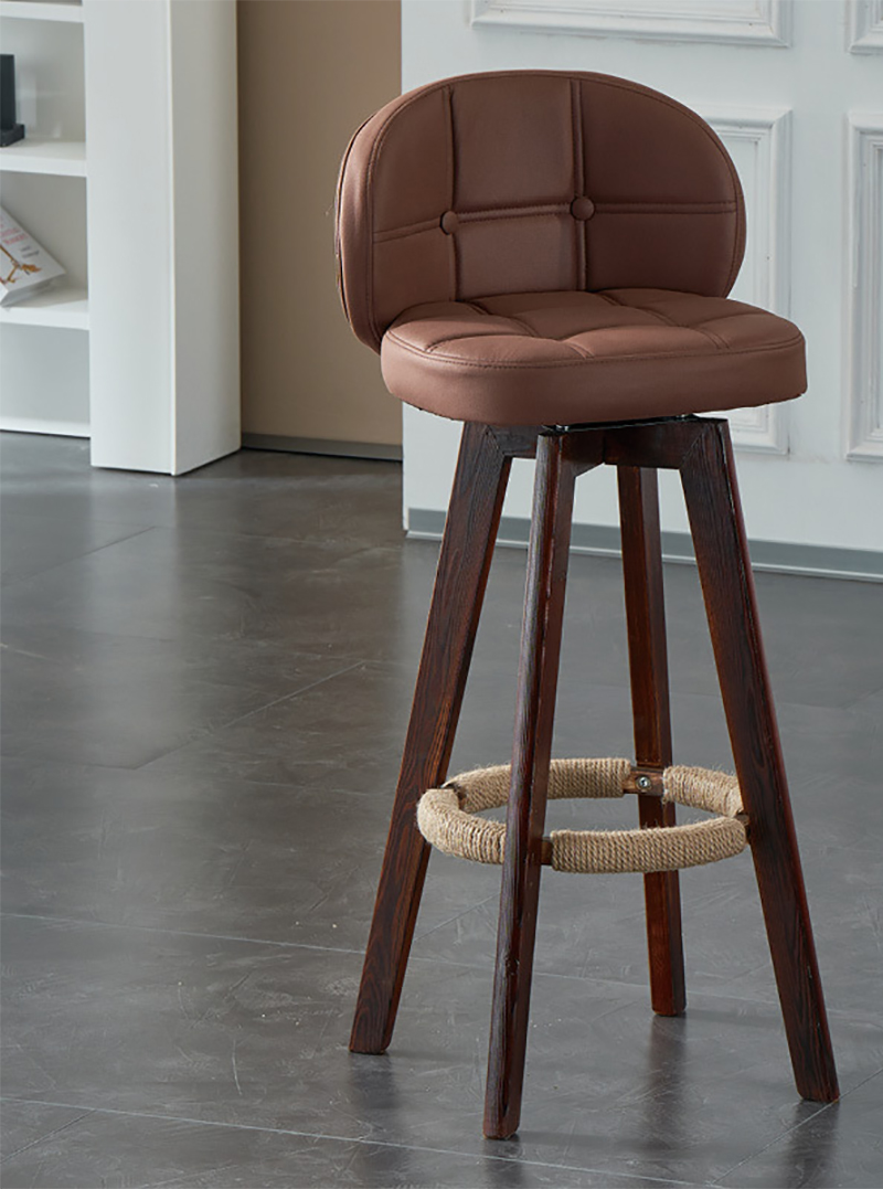 carbonized frame brown technical cloth