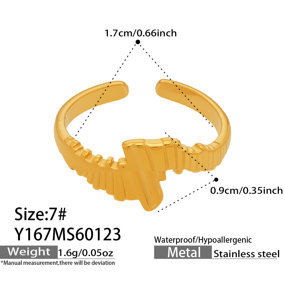 Y167- Gold Ring