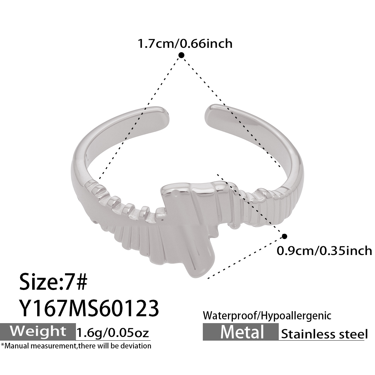 Y167- Steel Ring