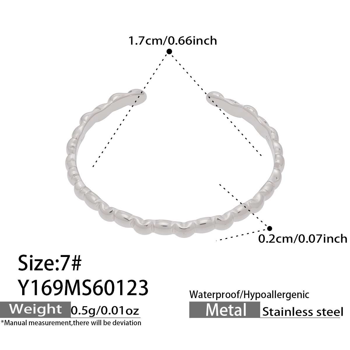 Y169- Steel Ring