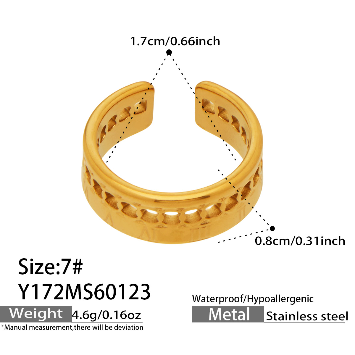 Y172- Gold Ring