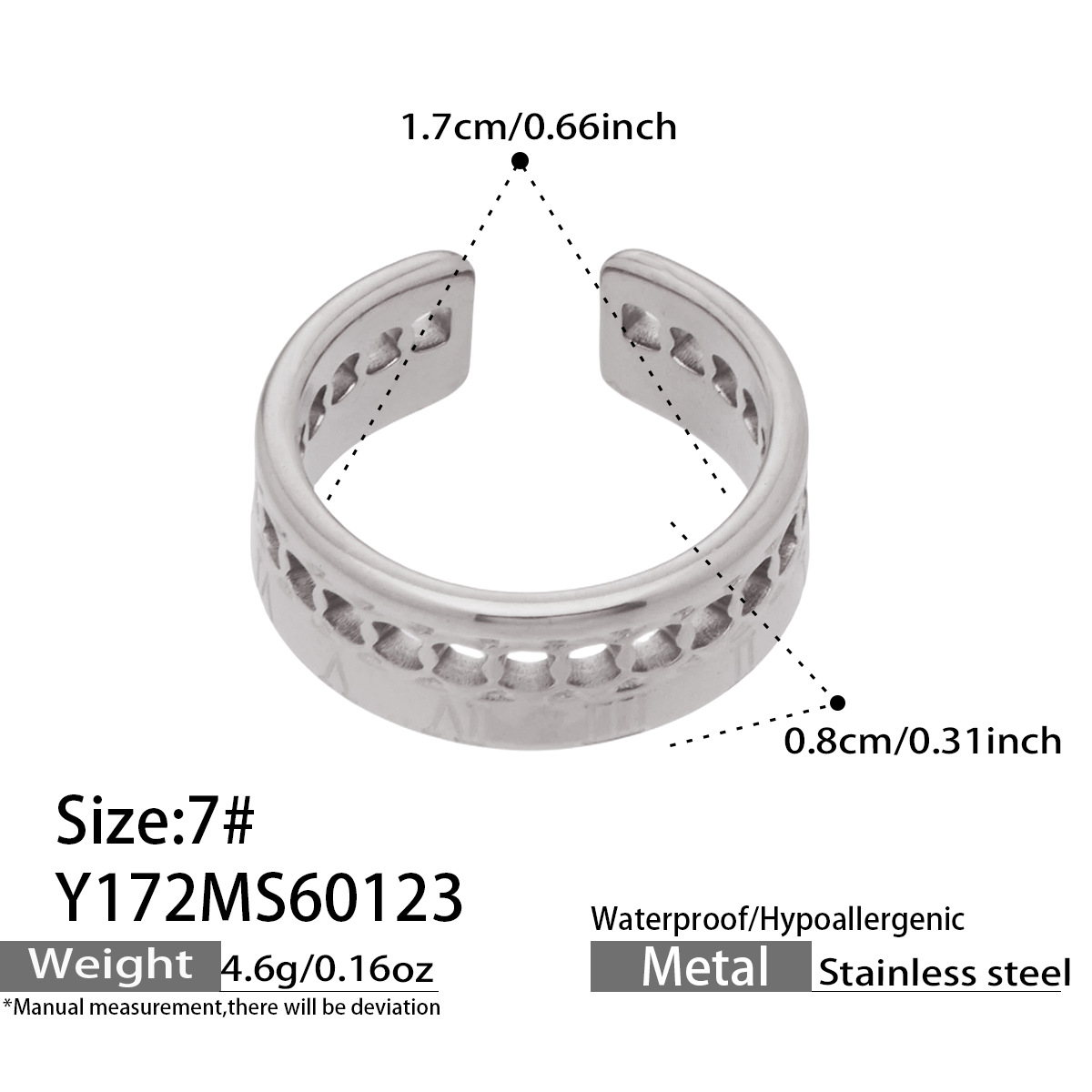 Y172- Steel Ring