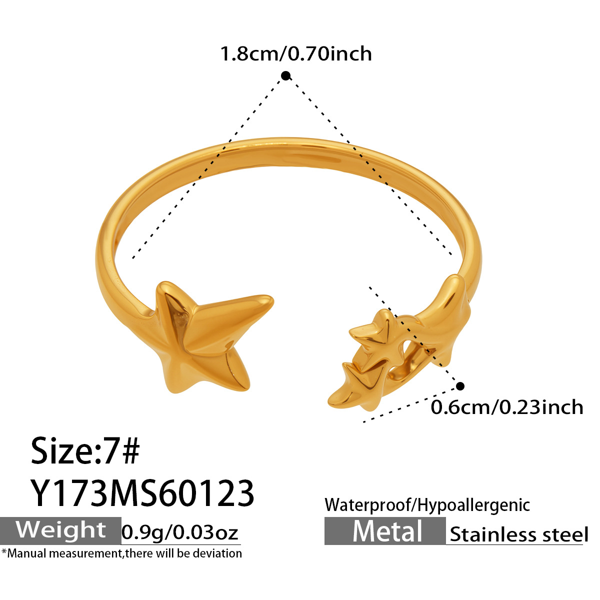 Y173-- Gold Ring