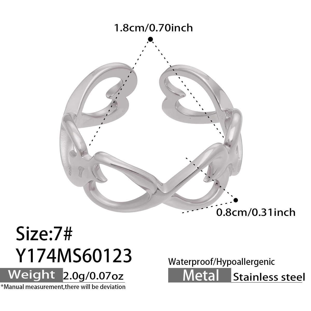 Y174- Steel Ring