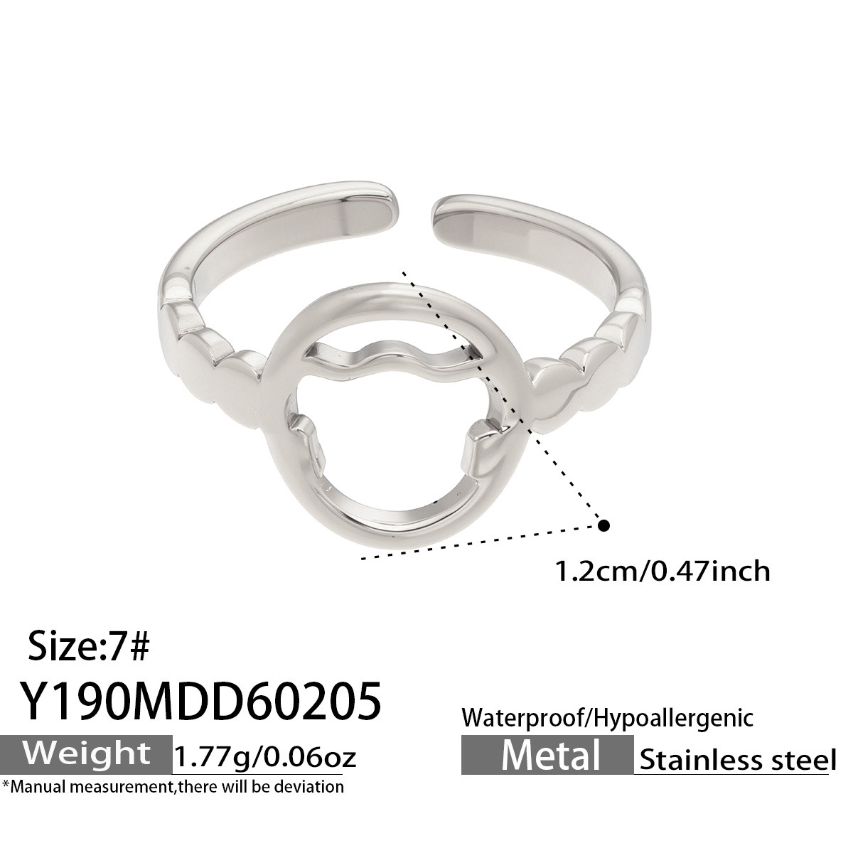 2- Steel Ring No. 7