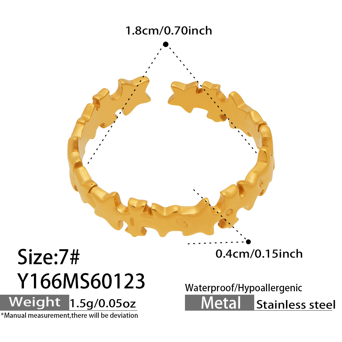 1:Y166-Gold Ring