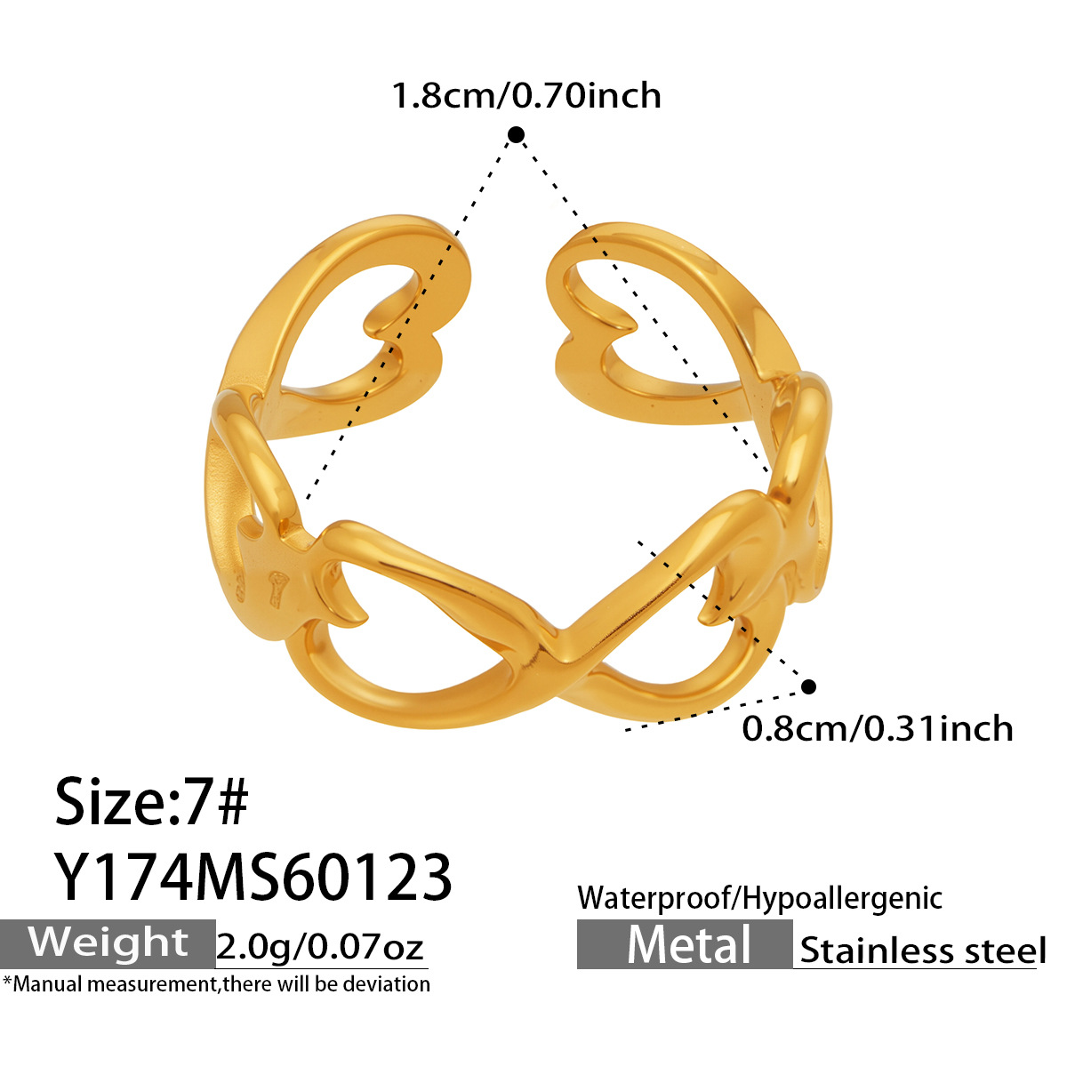 17:Y174-Gold Ring