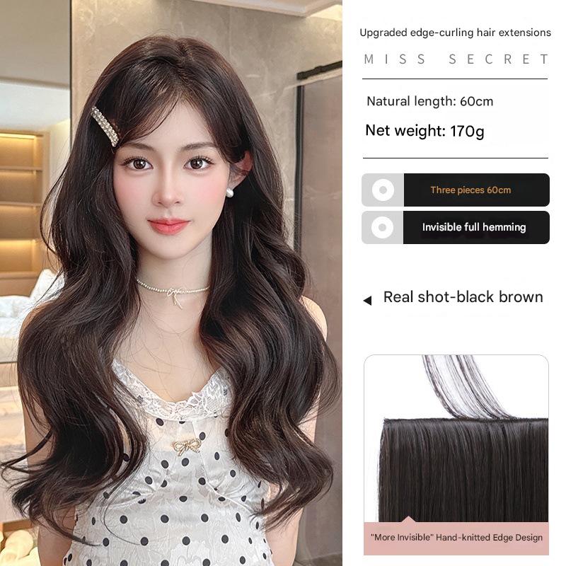 Invisible hemming three-piece french roll 60cm
