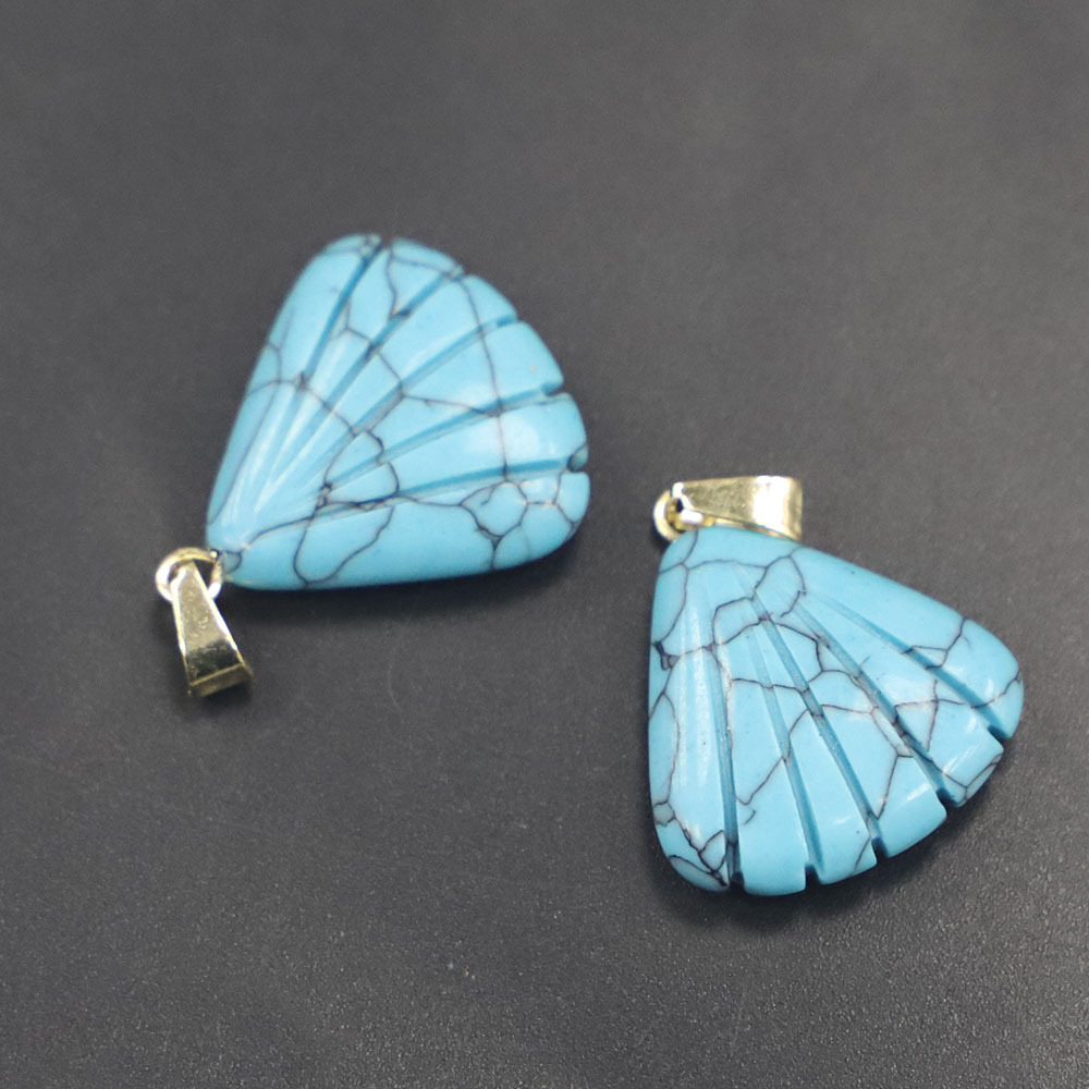 3 turquoise bleu clair